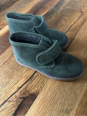 Cienta Kids Shoes boots green 26 (US 9.5)